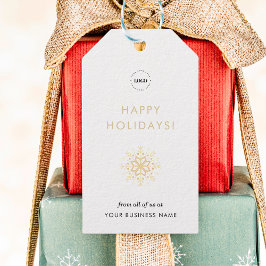 Logo von White Gold Snowflags Custom Business Comp Geschenkanhänger