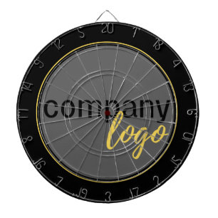 LOGO-VORLAGE FÜR DAS berufliche UNTERNEHMEN Dartscheibe