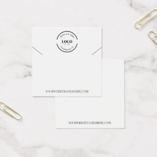 Logo-Website Jewelry Necklace Holder