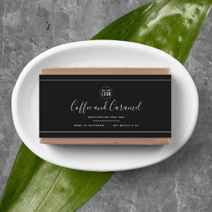 Logo-weiße Grenze bearbeiten Farbkennzeichnung des Wasserflaschenetikett