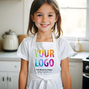 Logo-Werbeaktion für kundenspezifische Unternehmen Kinderschürze