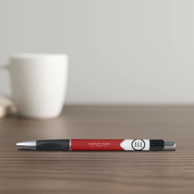 Logo-Werbemarken für Red Custom Company Kugelschreiber (Von Creator hochgeladen)
