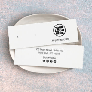 Logo-Werbeplakatkarte hinzufügen