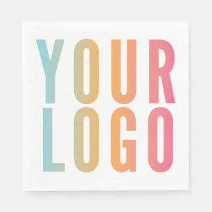Logo Werbeweiß Geschäft Serviette