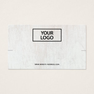 Logo-Wetter-Armband-Anzeige aus weißem Holz hinzuf