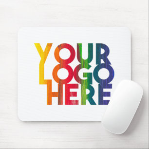 Logo "White Simple Business" Mousepad