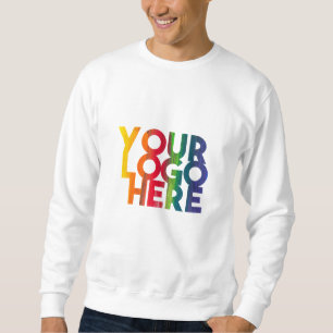 Logo "White Simple Business" Sweatshirt