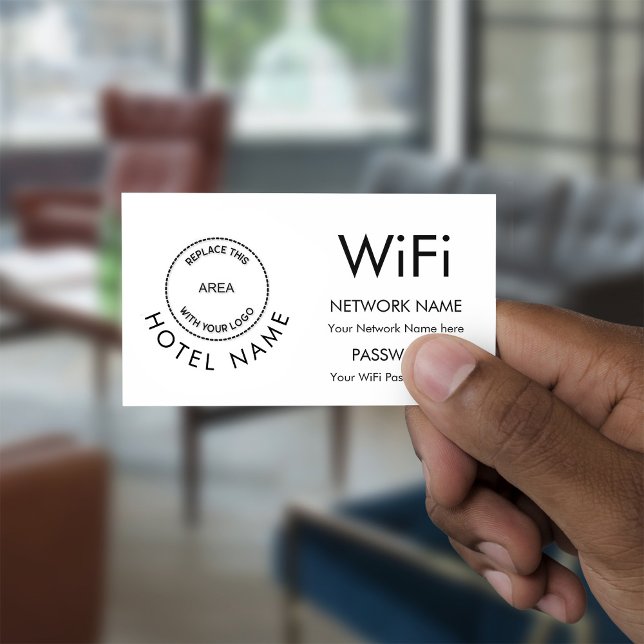 Logo WiFi Password Network Details für Hotel Begleitkarte (Von Creator hochgeladen)