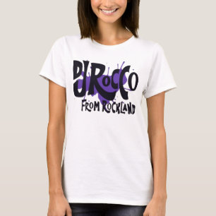 Logo Women's DJ Rocco From Rockland Schwarz T-Shirt