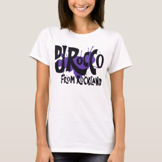 Logo Women's DJ Rocco From Rockland Schwarz T-Shirt