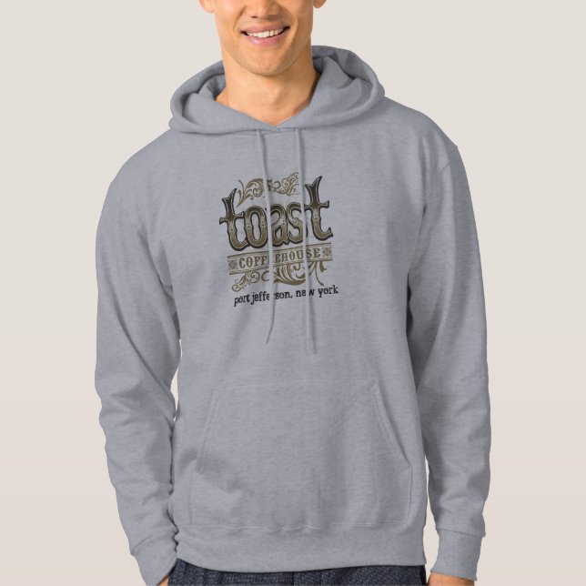 Logo (Zinn), Hafen Jefferson, New York Hoodie (Vorderseite)