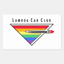 Logoaufkleber für Lambda-Car-Club