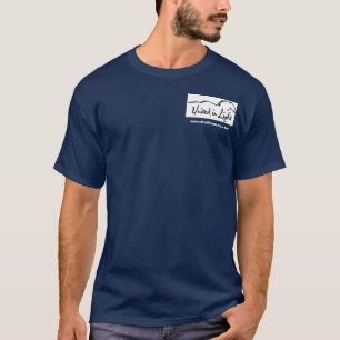 Logofront mit Foto des Ritters der Rückseite an T-Shirt