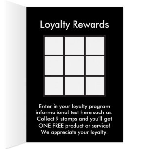 Logoloyalität vergütet Karte