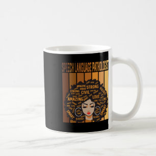 Logopäde Afro Afrikanisch Schwarz Sein Kaffeetasse