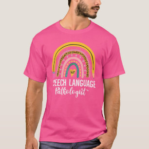 Logopäde Rainbow Speech Therapy T-Shirt