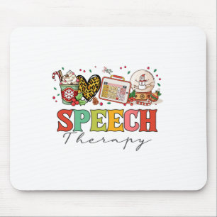 Logopäde Slp Weihnachten Dankfest Mousepad