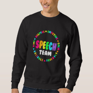 Logopäde Therapie SLP SQUAD oder S Sweatshirt