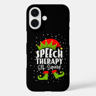 Logopädie-Elfen-Trupp Weihnachten SLP Therapeutin iPhone 16 Hülle