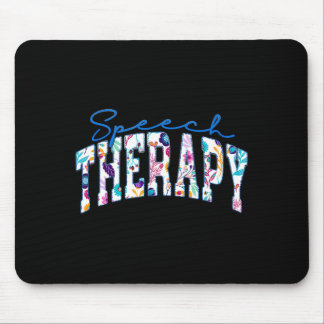 Logopädie Lustiger Therapeut Sprachkunst Mousepad