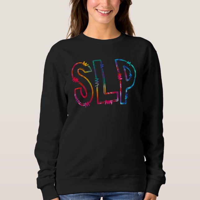 Logopädie Sprachtherapeut Pathologe Sweatshirt (Vorderseite)