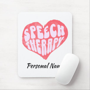 Logopädie Sprachtherapeut Sprachtherapeutin Mousepad