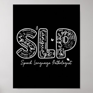 Logopädie Sprachtherapeut Therapi Poster