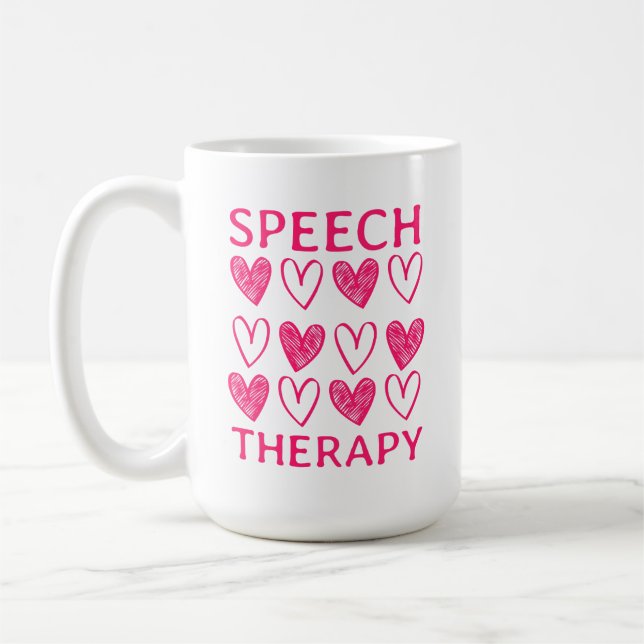 Logopädie Süße Logopädin Kaffeetasse (Links)