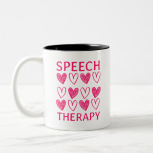 Logopädie Süße Logopädin Zweifarbige Tasse