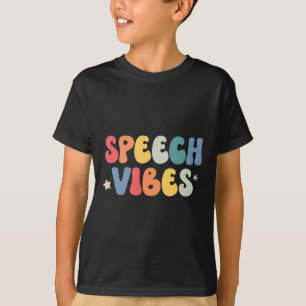 Logopädie-Vibes Sprachpathologe Schule S T-Shirt
