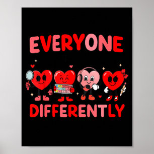 Logopädin Valentinstag Poster