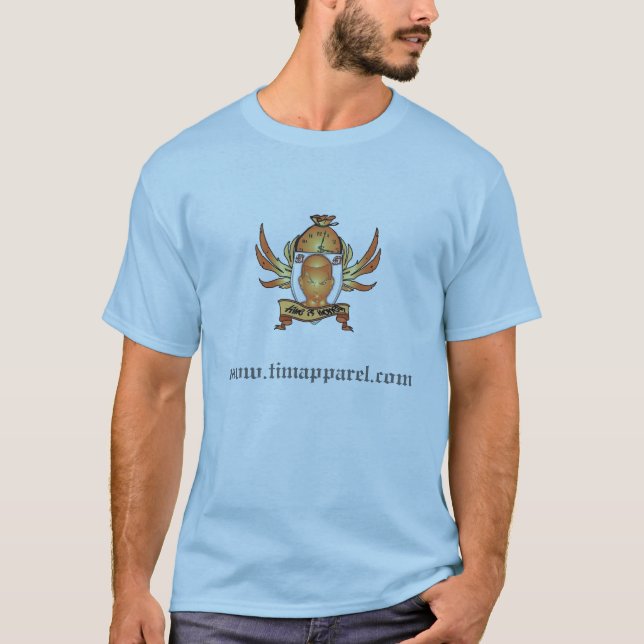 Logorot, www.timapparel.com T-Shirt (Vorderseite)