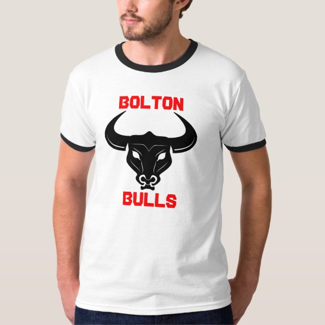 Logos für Bolton Bulls T-Shirt (Vorderseite)