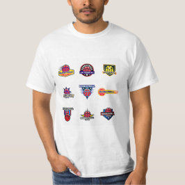 Logos von Basketballmannschaften der NBA T-Shirt