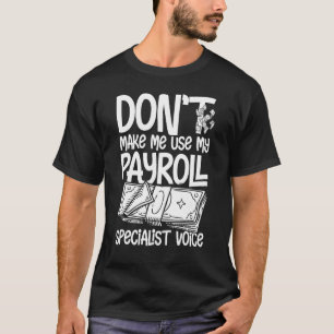 Lohnbuchhalter-Fachrechner Mitarbeiter-AG T-Shirt