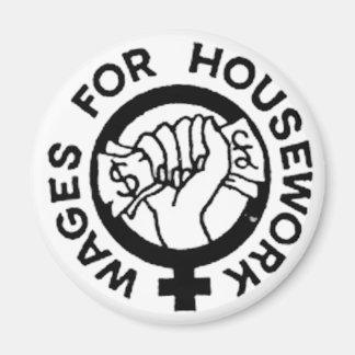 Löhne für Haushaltsarbeit Magnet
