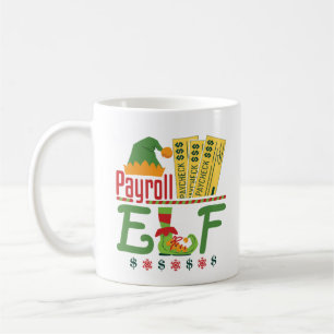 Lohnroll Elf Christmas Payroll Manager Kaffeetasse