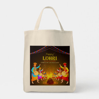 Lohri Leinwand Tasche - Öko Friendly und Stylish S
