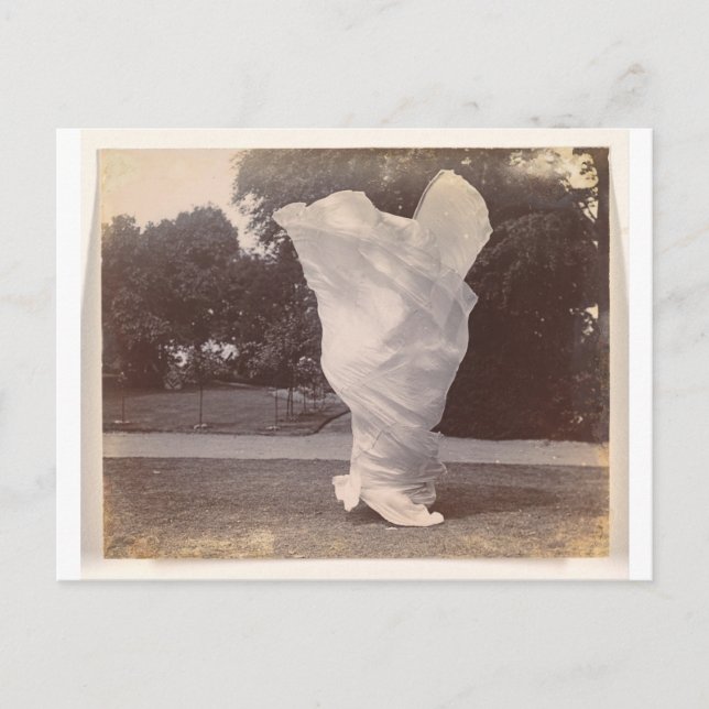 Loie Fuller Dancing Postkarte (Vorderseite)