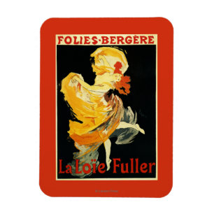 Loie voller am Folies-Bergere Theater Magnet