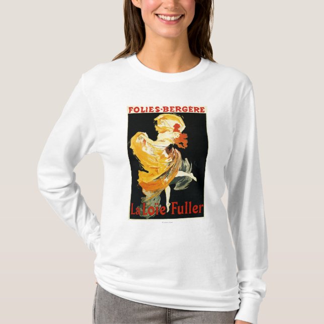 Loie voller am Folies-Bergere Theater T-Shirt (Vorderseite)