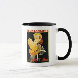 Loie voller am Folies-Bergere Theater Tasse
