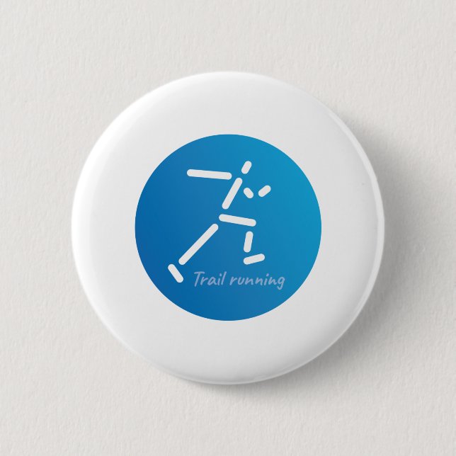 Loipe, Langlaufloipe Button (Vorderseite)