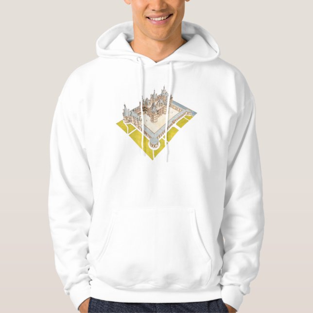 Loir-et-Cher Chateau de Chambord Chambord Hoodie (Vorderseite)