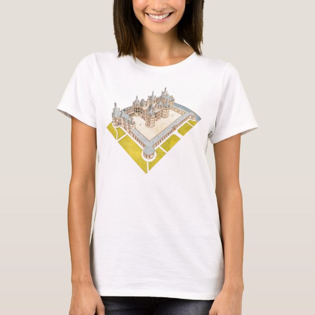 Loir-et-Cher Chateau de Chambord Chambord T-Shirt (Vorderseite)