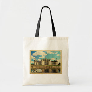 Loire Frankreich Vintage Reise - Schloss Chambord Tragetasche