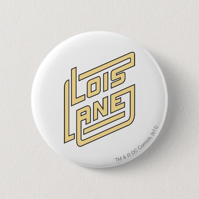 Lois Lane Logo Button (Vorderseite)