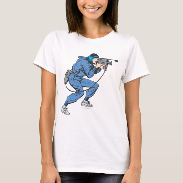 Lois Lane mit Kamera T-Shirt (Vorderseite)