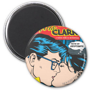 Lois und Clark Comic Magnet