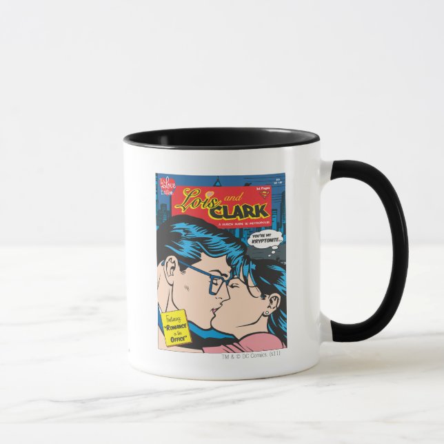 Lois und Clark Comic Tasse (Rechts)